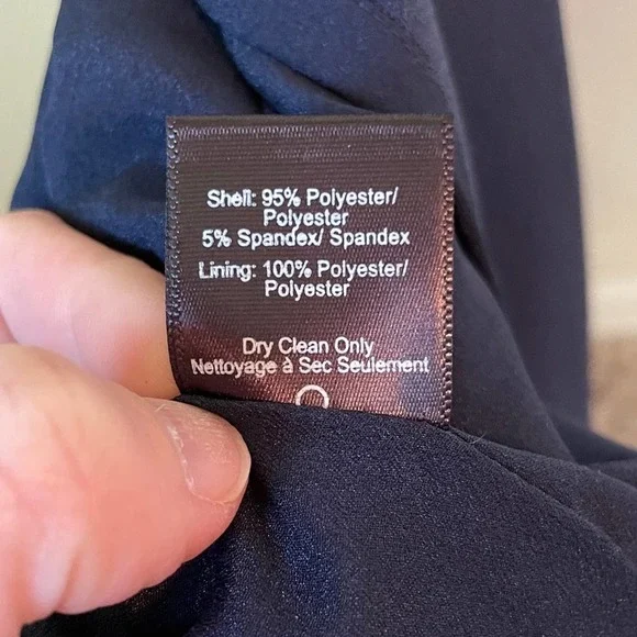 Dress The Population V Neck Floor Length Sleeveless Gown With Slit - Picture 7 of 7